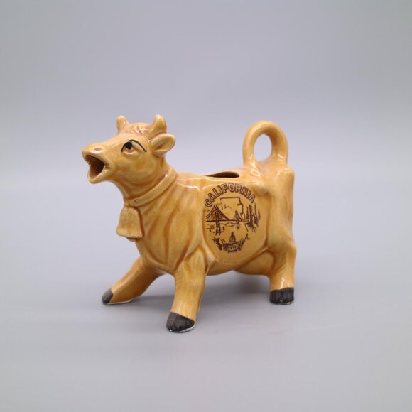 Vintage Ceramic Souvenir Creamer Pitcher | Kitschy Farmhouse Decor | Farmcore - Picture 7 of 10